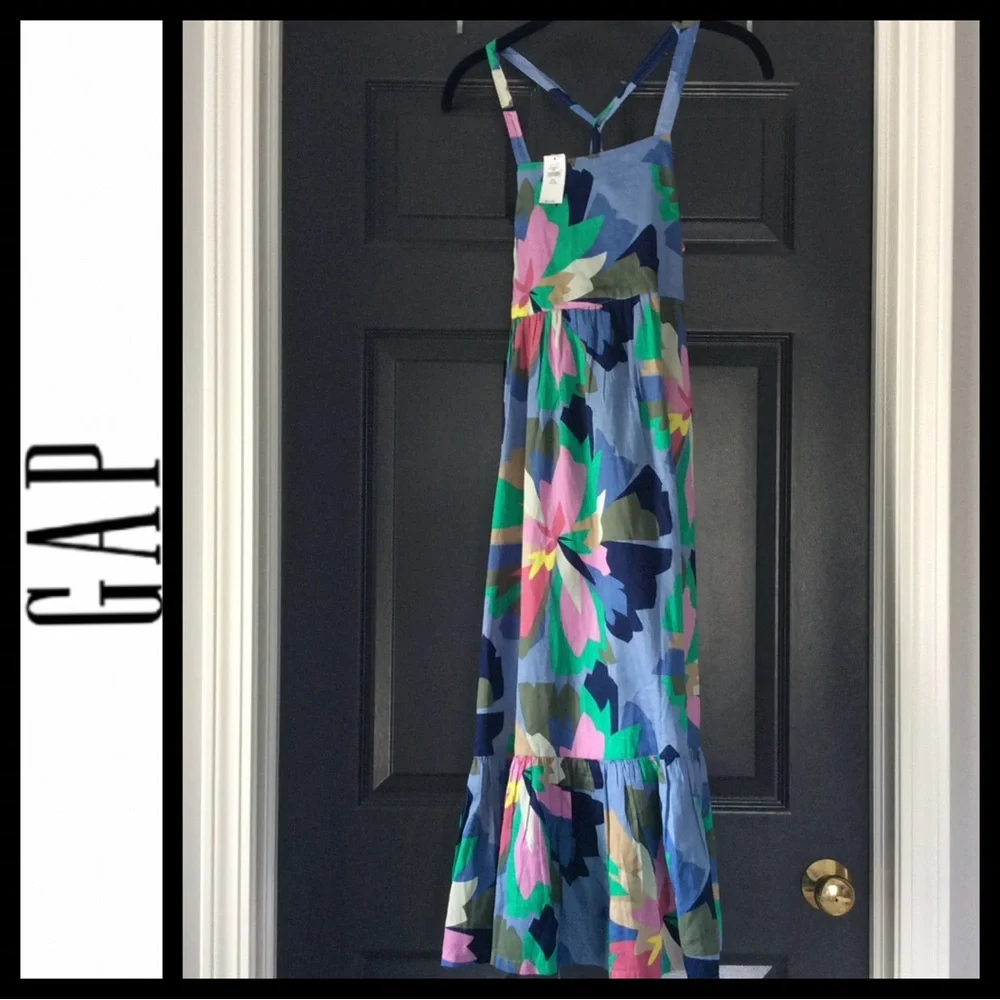 NWT Gap Kids Girl’s Flounced Dress